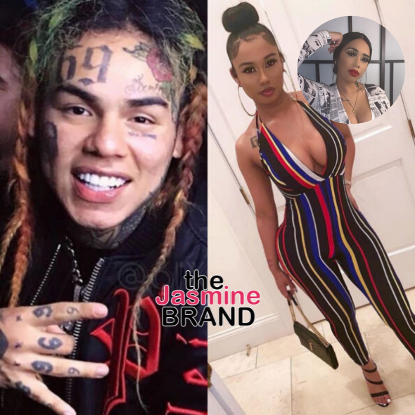 Tekashi 6ix 9ine’s Girlfriend Lifts His Spirits & Calls Out His Baby Mama Sara Molina, She Responds:  You The Only One That Looks Happy Dummy!