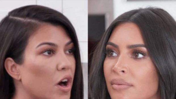 Kim & Kourtney Kardashian Get Into Physical Altercation On ‘Keeping Up With The Kardashians’ [WATCH]