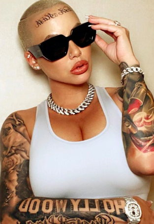 Briana Lesley channels her inner Amber Rose in strong short blonde hair   DcodedTV