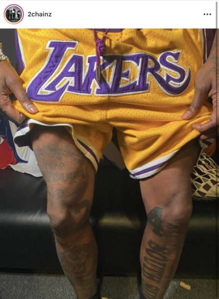 The Game Reveals Kobe Bryant Tribute Face Tattoo [VIDEO