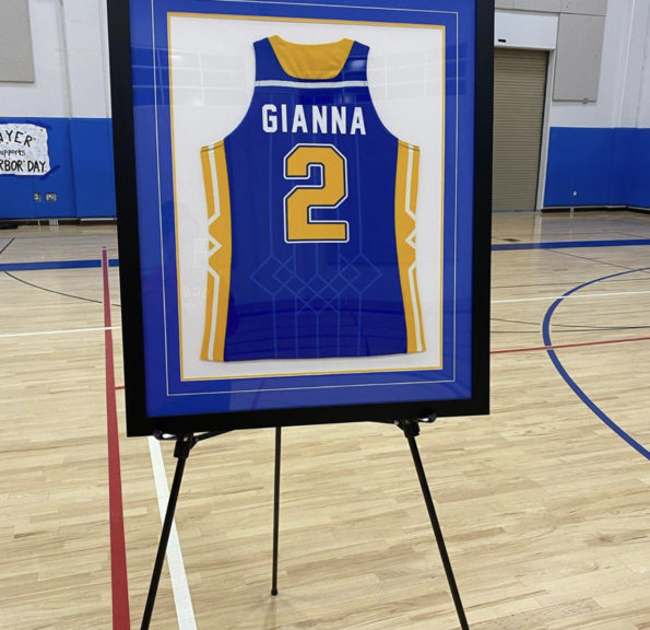 Kobe Bryant's Daughter Capri Wears Her Late Sister Gianna's Jersey