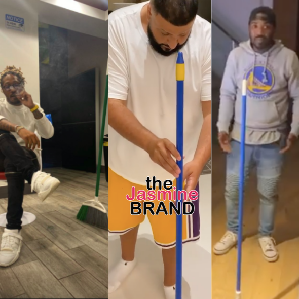 #BroomChallenge Takes Over Social Media — Future, DJ Khaled, Ray J & More Give It A Try