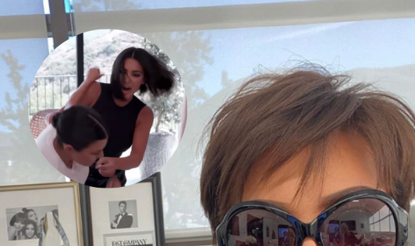 Kris Jenner Cried After Watching Kourtney & Kim’s ‘KUWTK’ Fight + Kim Says Production Was Shut Down For A Week: Everyone Was Shook