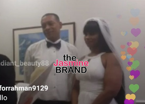 Tokyo Toni Gets Married, Blac Chyna Watches On IG Live [VIDEO]