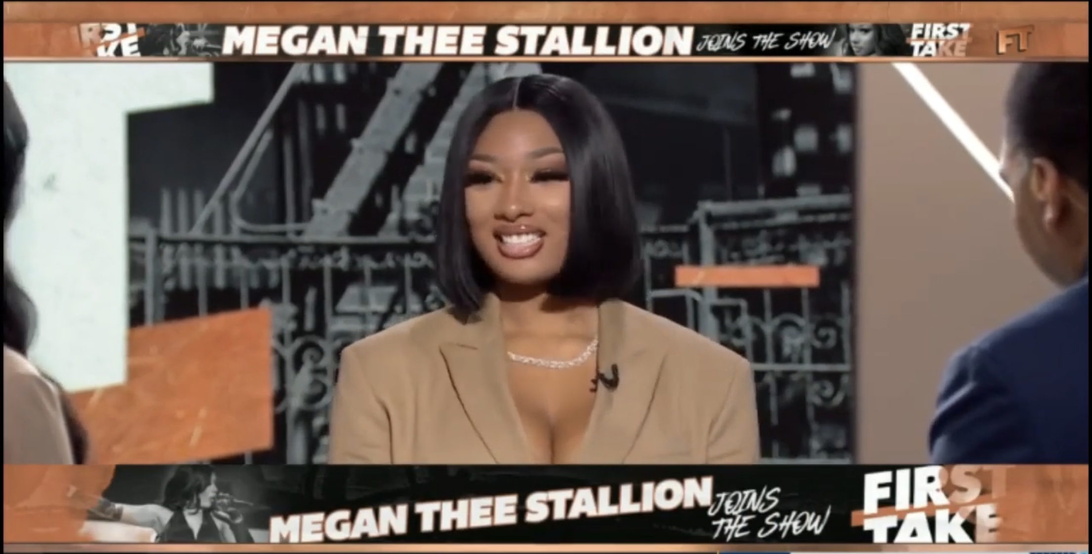 Megan Thee Stallion Appears On ESPN’s ‘First Take’ [VIDEO ...