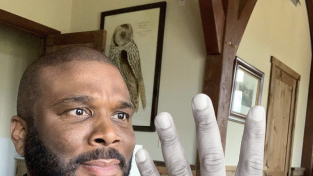 Tyler Perry Shares ‘Ashy’ Selfie After Constantly Washing Hands Amid Coronavirus Pandemic