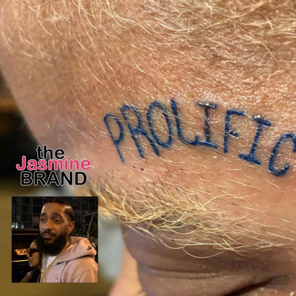 Lauren London Reveals Her New Nipsey Hussle Tattoo on Instagram