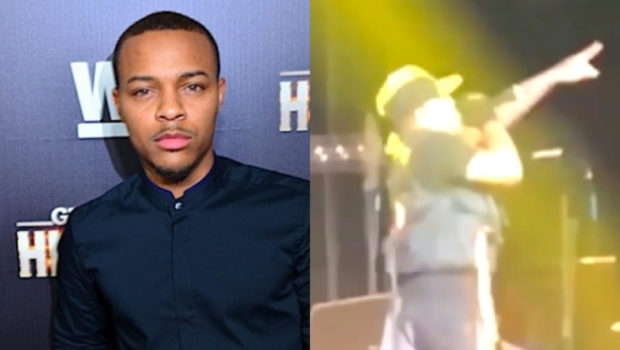 Bow Wow Falls Into Stage During Performance, 50 Cent Tells Him To “Stay Home!”