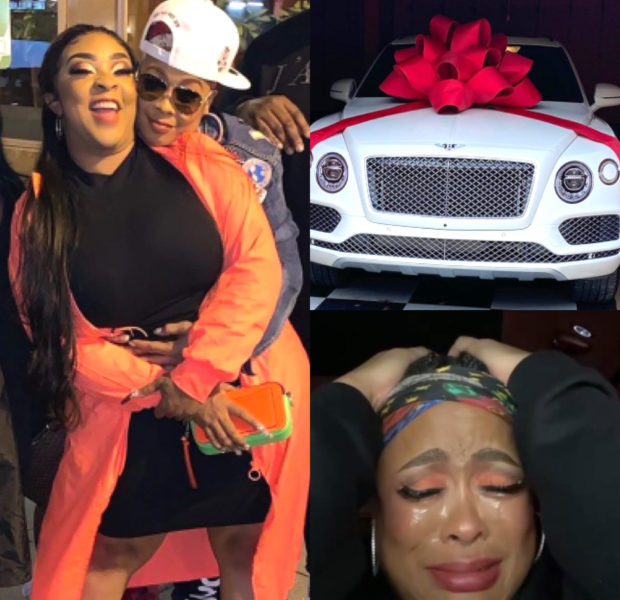 Da Brat Bursts Into Tears, Confirming Her Relationship W/ Rumored Fiancée Jesseca Dupart “I Met My Heart’s Match” + See Her Lavish B-Day Gift! 