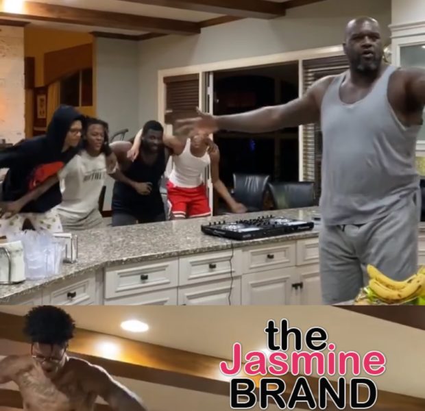 Shaquille O’Neal & Sons Throw Epic Kitchen Party [VIDEO]