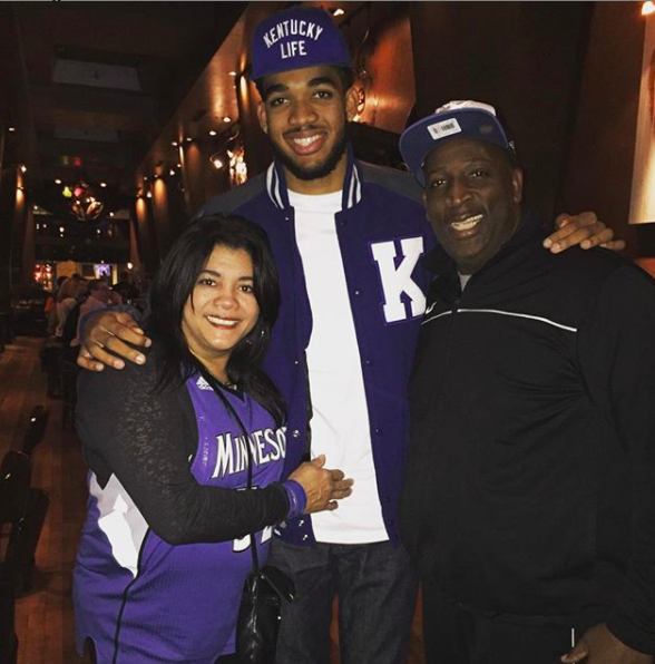 NBA Star Karl-Anthony Towns Posts Tribute to Late Mom After Scoring Career-High 60 Points In Game: Miss You Momma