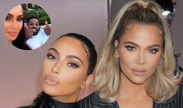 Kim Kardashian Laughs Off Drama W/ Khloe Kardashian’s Ex Tristan Thompson On His Birthday