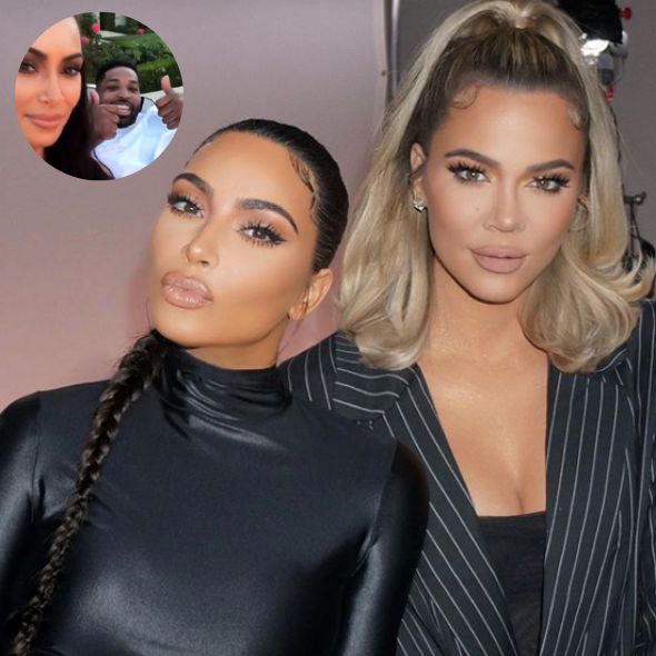 Kim Kardashian Laughs Off Drama W/ Khloe Kardashian’s Ex Tristan Thompson On His Birthday