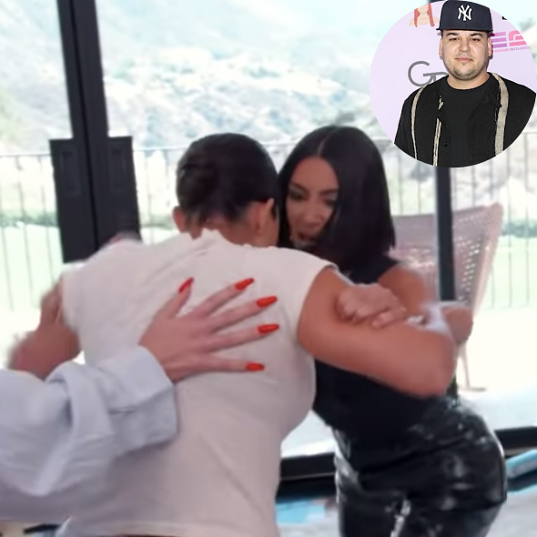 Rob Kardashian Compares Kim & Kourtney’s Fight To ‘Bad Girls Club’, Kourtney Calls It ‘Trash’