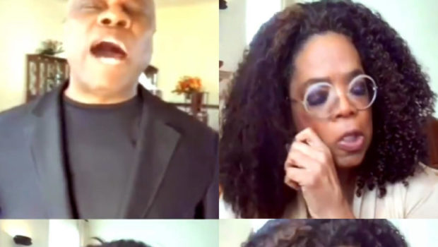 Oprah Cries On Social Media, As Pastor Wintley Phipps Sings “Amazing Grace” [VIDEO]