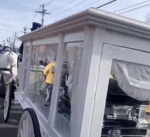 Pop Smoke Laid To Rest In Brooklyn, Funeral Procession Flooded With Family & Friends [VIDEO]