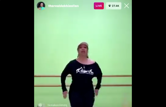 Debbie Allen Hosted An Epic Dance Class On Instagram Live [VIDEO]