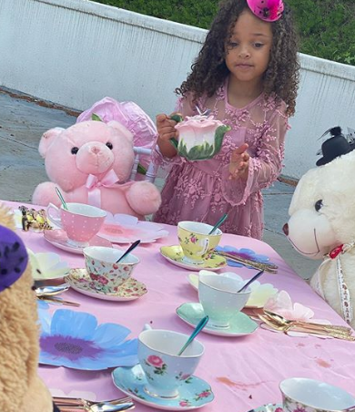 Masika Kalysha Throws Daughter A Quarantine Tea Birthday Party [Photos]