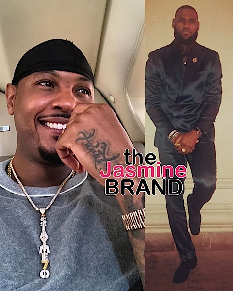 Carmelo Anthony Recalls The Time Lebron James Saved His Life [VIDEO]