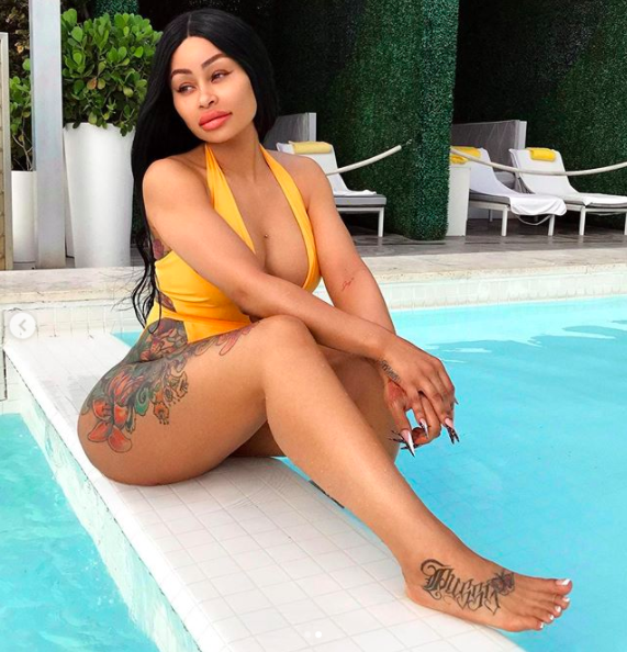 Blac Chyna Shows Off Her Feet For 'Foot Freak Mondays' On OnlyFan...