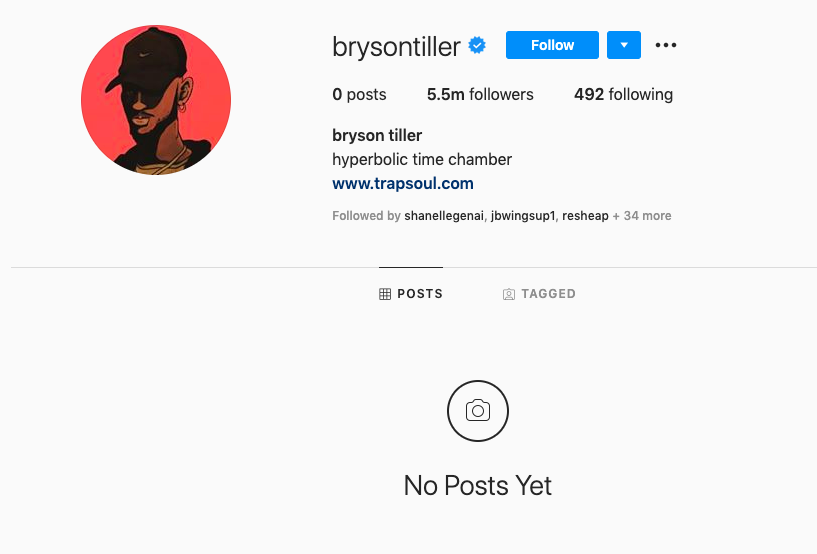 Bryson Tiller On His Grandmother's Passing When She Died, So Did All
