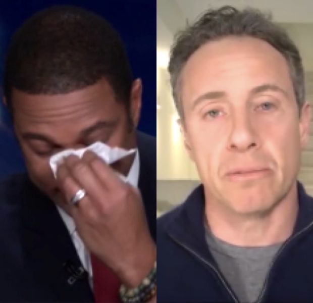 Don Lemon Cries While Discussing Co-Worker Chris Cuomo’s COVID-19 Diagnosis