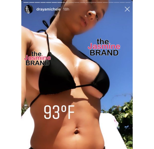 Draya Michele Reminds Us That She’s “Never Been Married”, While Showing Off Her Bikini Body
