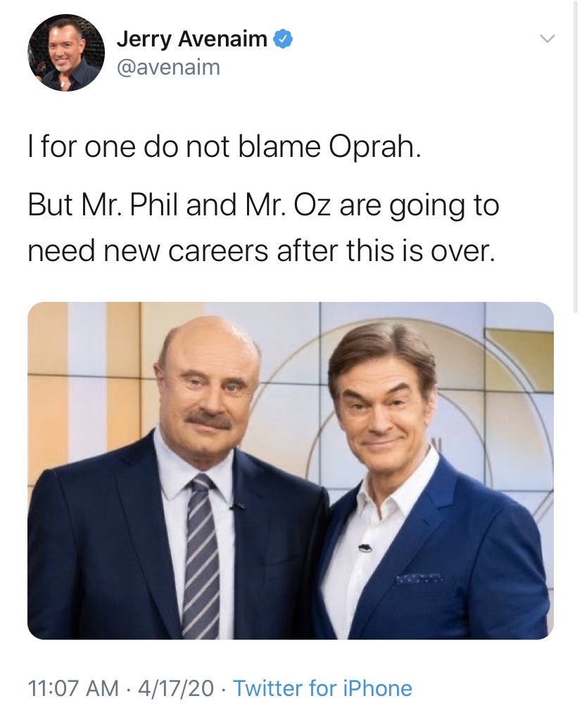 Oprah Faces Social Media Backlash For Dr. Phil & Dr. Oz's Controversial ...