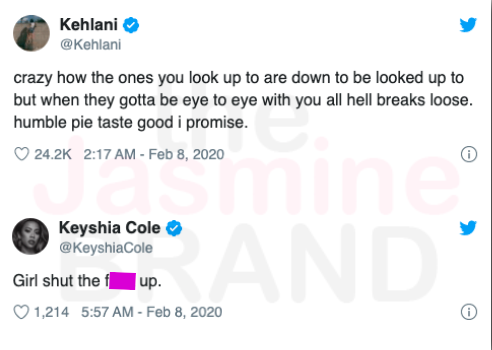 Kehlani Airs Out Her Keyshia Cole Issues — But Denies Being 'Dark &  Twisted