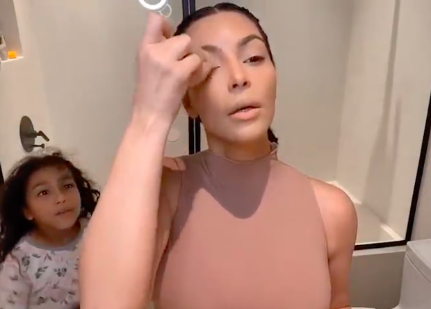 Kim Kardashian’s Daughter North West Calls Her “Mean”, After Hilariously Interrupting Her Beauty Tutorial [VIDEO]