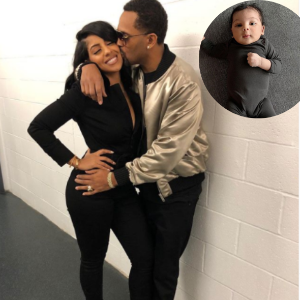 Mike Epps & Wife Kyra Share Adorable Photos of 1 Month Old Daughter, Indiana Rose Epps