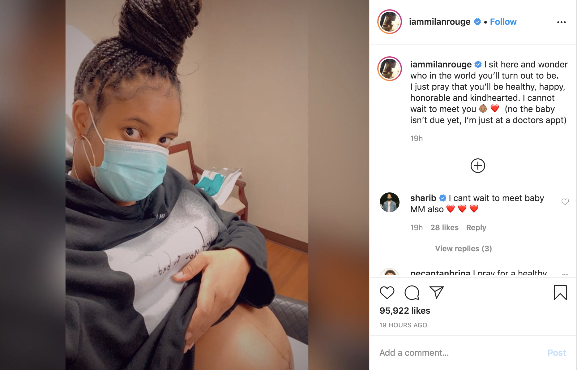 Meek Mill Welcomes Son With His Girlfriend Milano On His Birthday