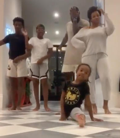 LeBron James’ Family Does Toosie Challenge, Daughter Zhuri Steals Spotlight [VIDEO]