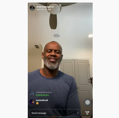 Singer Brian McKnight Show Off His Impeccable Vocals During IG Live Concert [VIDEO]
