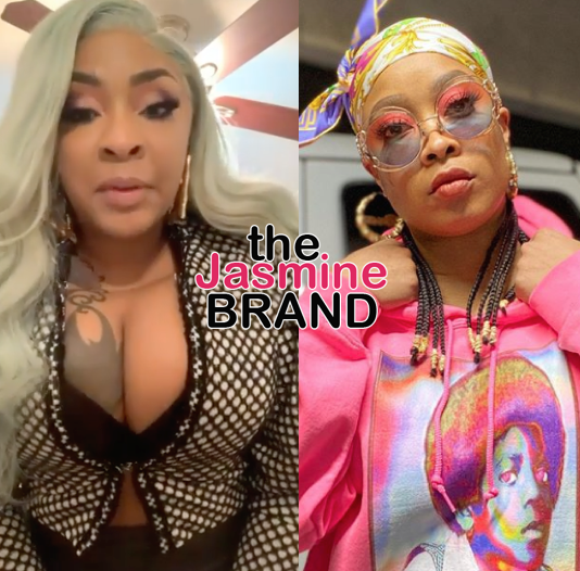 Da Brat Jokes About Rumored Fiancée’s Jesseca Dupart’s Super Revealing Attire: She Said, Kinda Covered! [VIDEO]