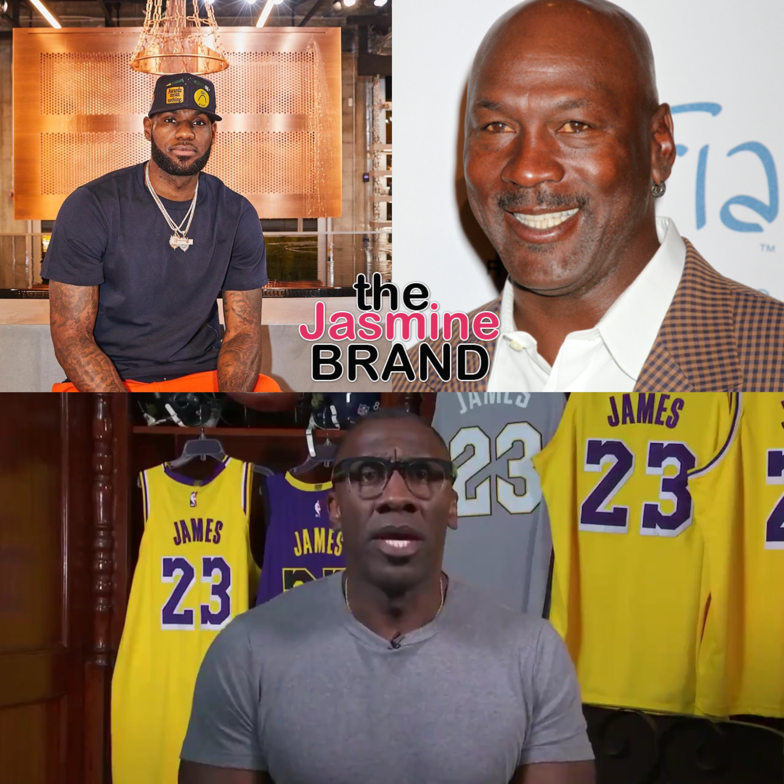 Shannon sharpe lebron on sale james