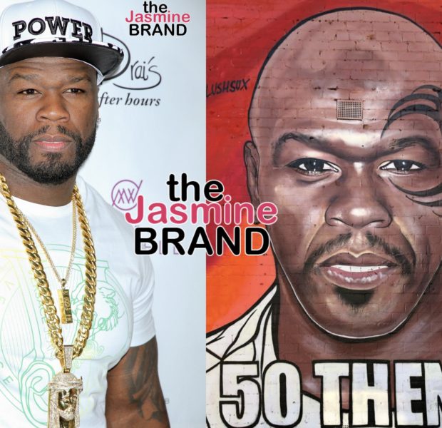 50 Cent Denies Having Graffiti Artist Attacked For Painting Celebrity Mashup Murals Of Him