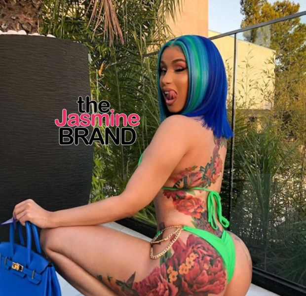 Cardi B’s New Colorful Tattoo Goes From The Top Of Her Back To The Middle Her Thigh [VIDEO]