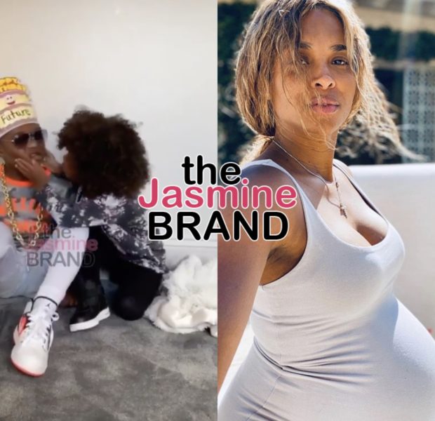 Ciara’s Son Future Hilariously Turns Down His Sister Sienna’s Kisses [WATCH]