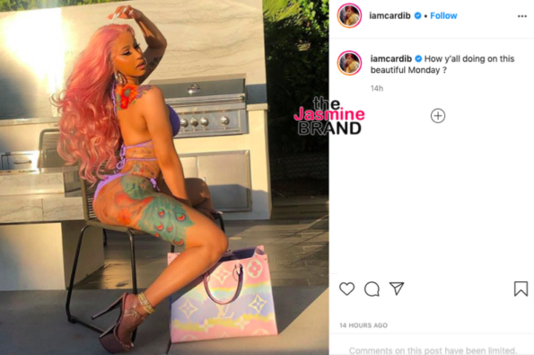 Cardi B Checks In W Fans In Racy Snapshot How Y All Doin Thejasminebrand