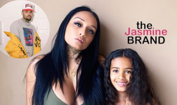 Chris Brown Responds To Nia Guzman & Daughter Royalty Dressing In Matching Swimsuits