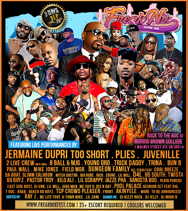 Jermaine Dupri & Too Short Are Bringing Back Freaknik This Year