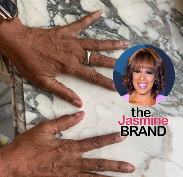 Gayle King Shows Off Her Struggling Nails, Discovers She Has Wrinkled “Old Lady Hands” [Photo]