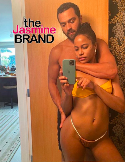 Jesse Williams – Shirtless Actor Grabs Girlfriend Taylour Paige As She Poses In A Bikini ‘Right After We Bickered Over Some Dumb Sh*t’
