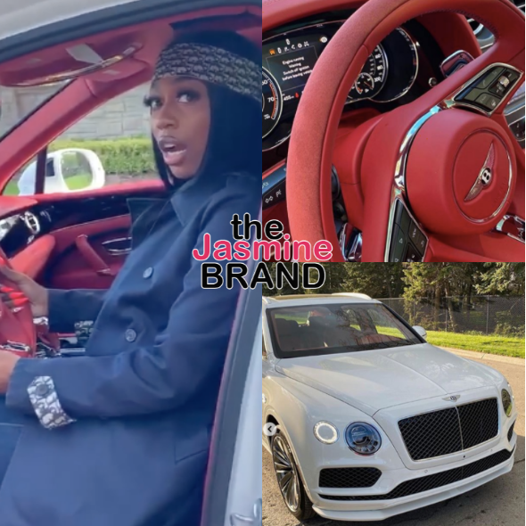 Kash Doll’s Mystery Bae Gifts Her w/ Limited-Edition Bentley [WATCH]