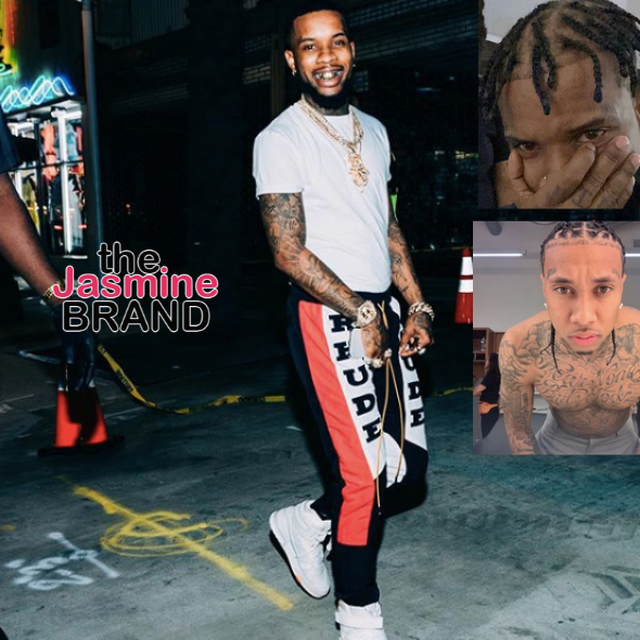 Tory Lanez Debuts New Braided Hairstyle, Tyga Doesn’t Approve
