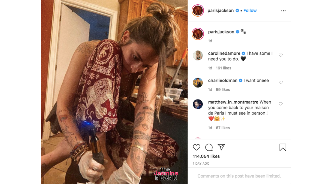 24 Paris Jackson Tattoos with Meanings 2023  TattoosBoyGirl