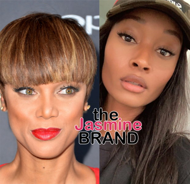 Tyra Banks Reacts To Old ‘ANTM’ Clip Of Her Criticizing Dani Evans’ Gap 