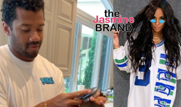 Ciara Shares Adorable Video Of Russell Wilson Doing Daughter Sienna’s Hair [WATCH]