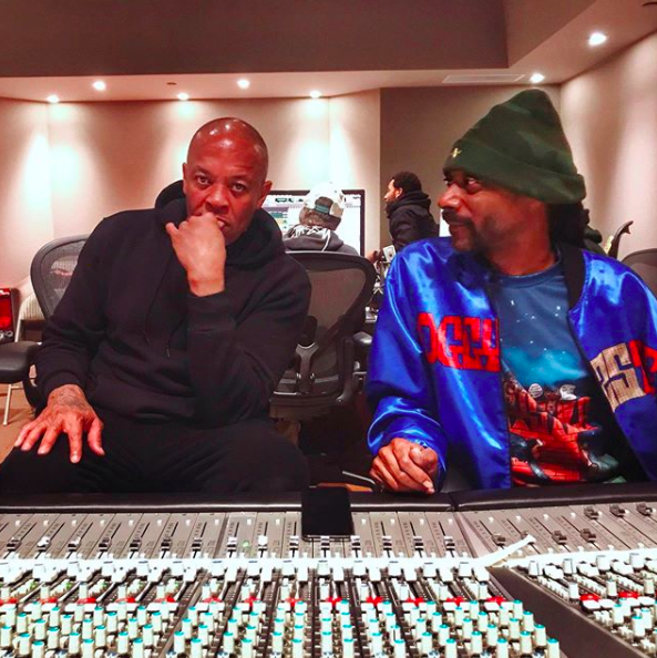 Dr. Dre & Snoop Dogg Are Back In The Studio Together!